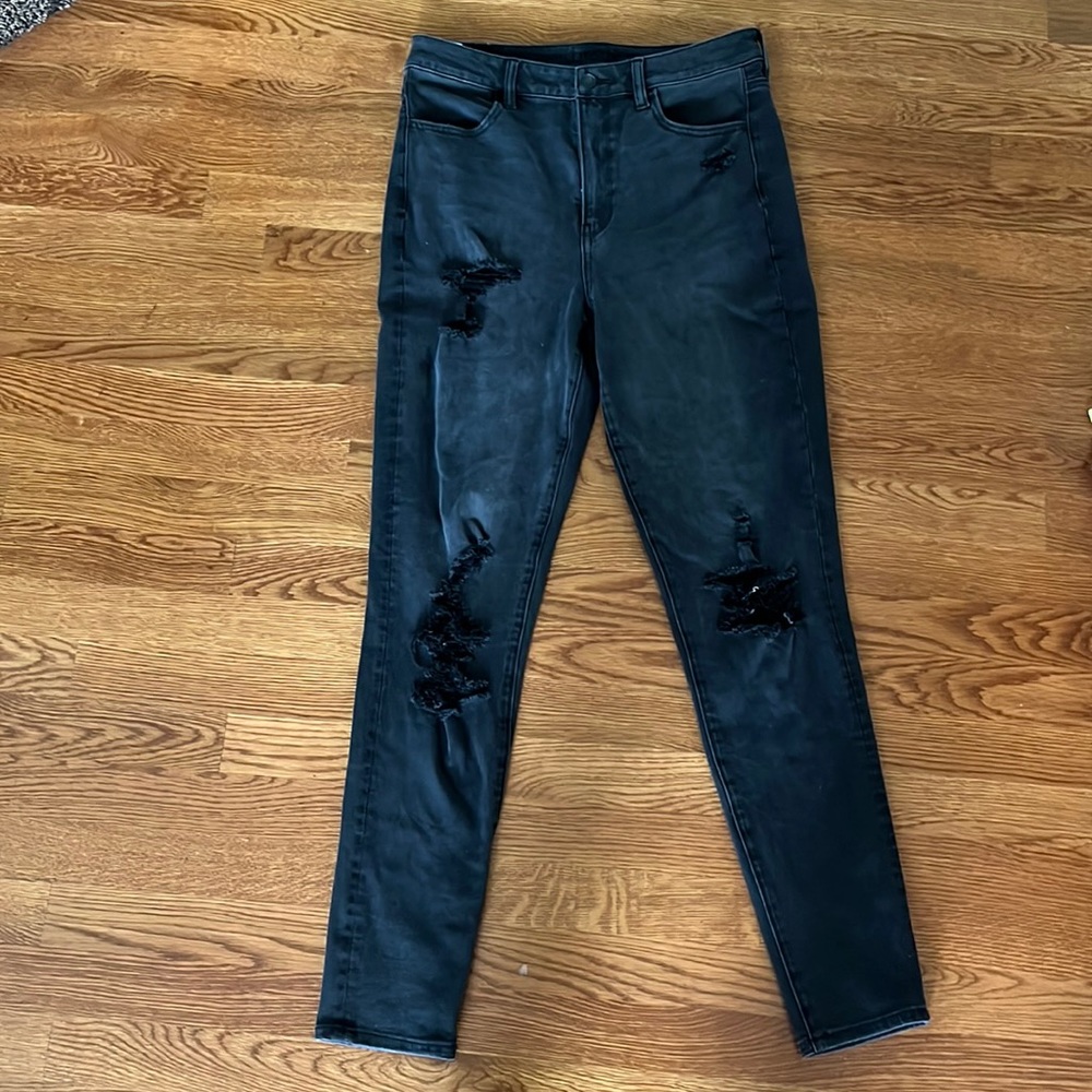 american eagle super stretch skinny jeans